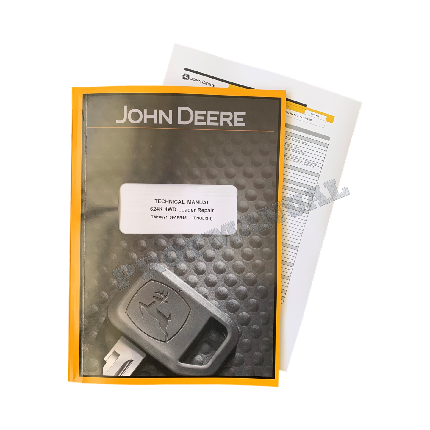 JOHN DEERE 624K LOADER REPAIR SERVICE TECHNICAL MANUAL TM10691