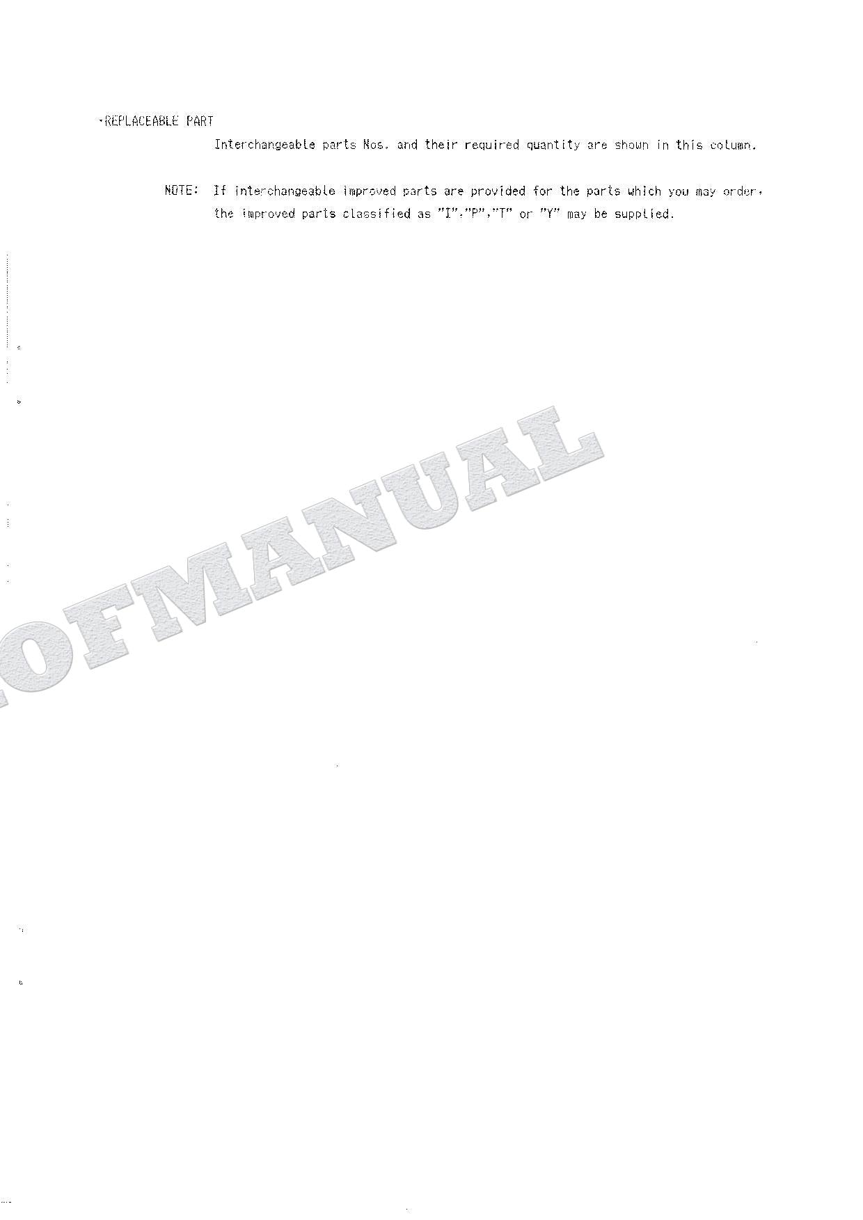 HITACHI EX120 Equipment Component Excavator Parts Catalog Manual SN ALL