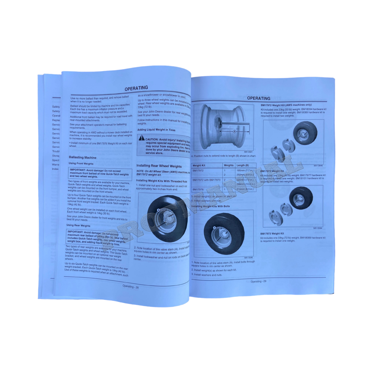 JOHN DEERE 435 535 BALER OPERATORS MANUAL #4