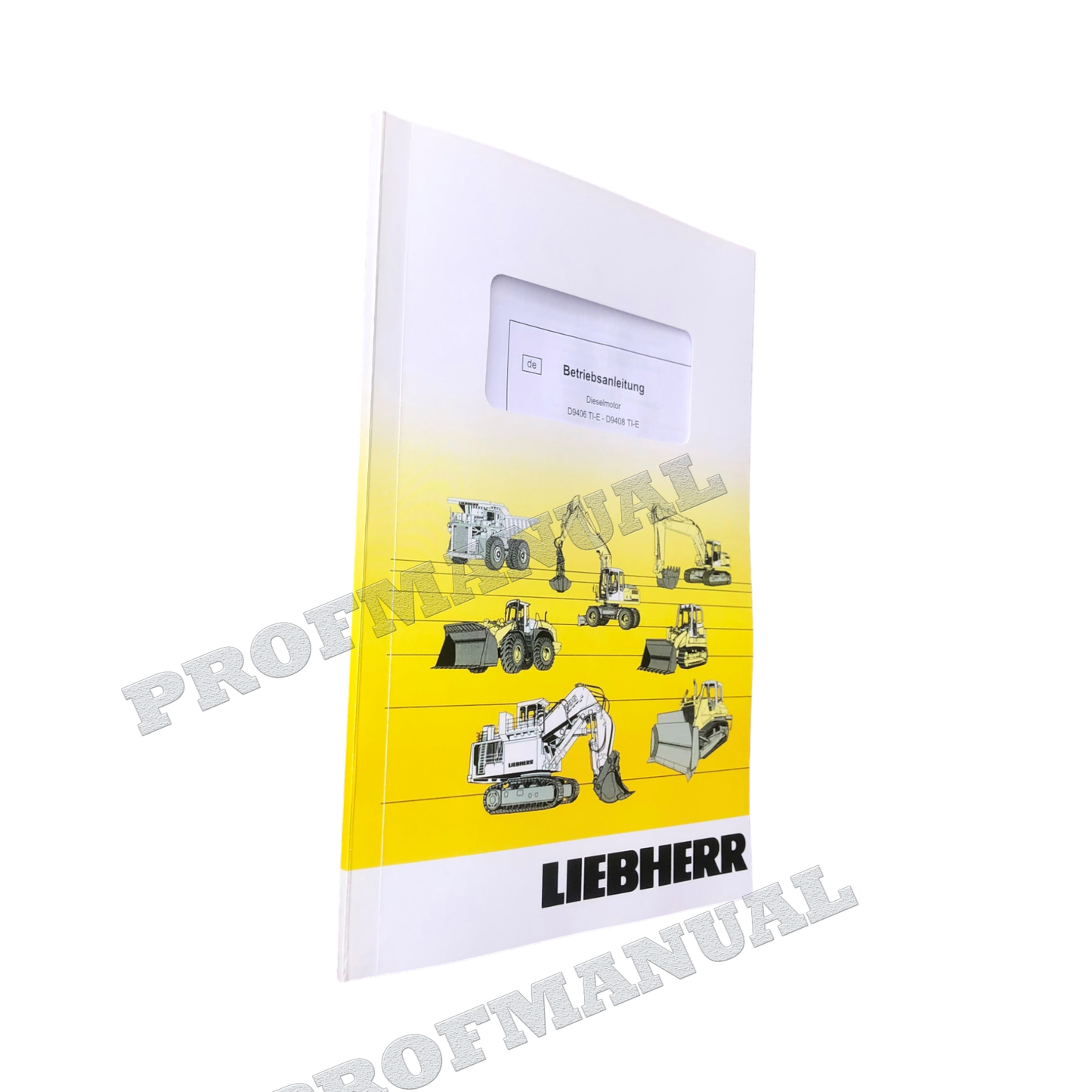 Liebherr D9406 TI-E D9408 TI-E Moteur diesel Manuel d'instructions