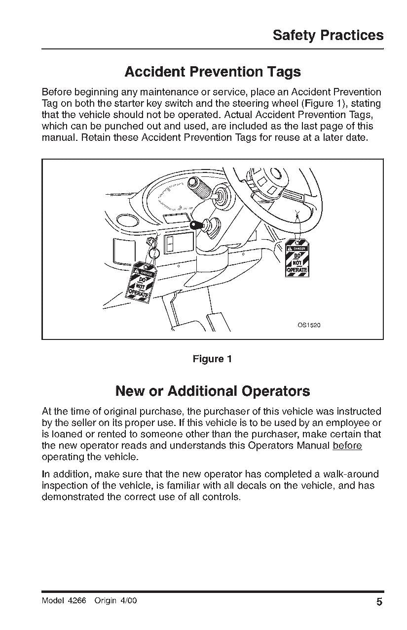 SKYTRAK 4266 Telehandler Maintenance Operation Operators Manual