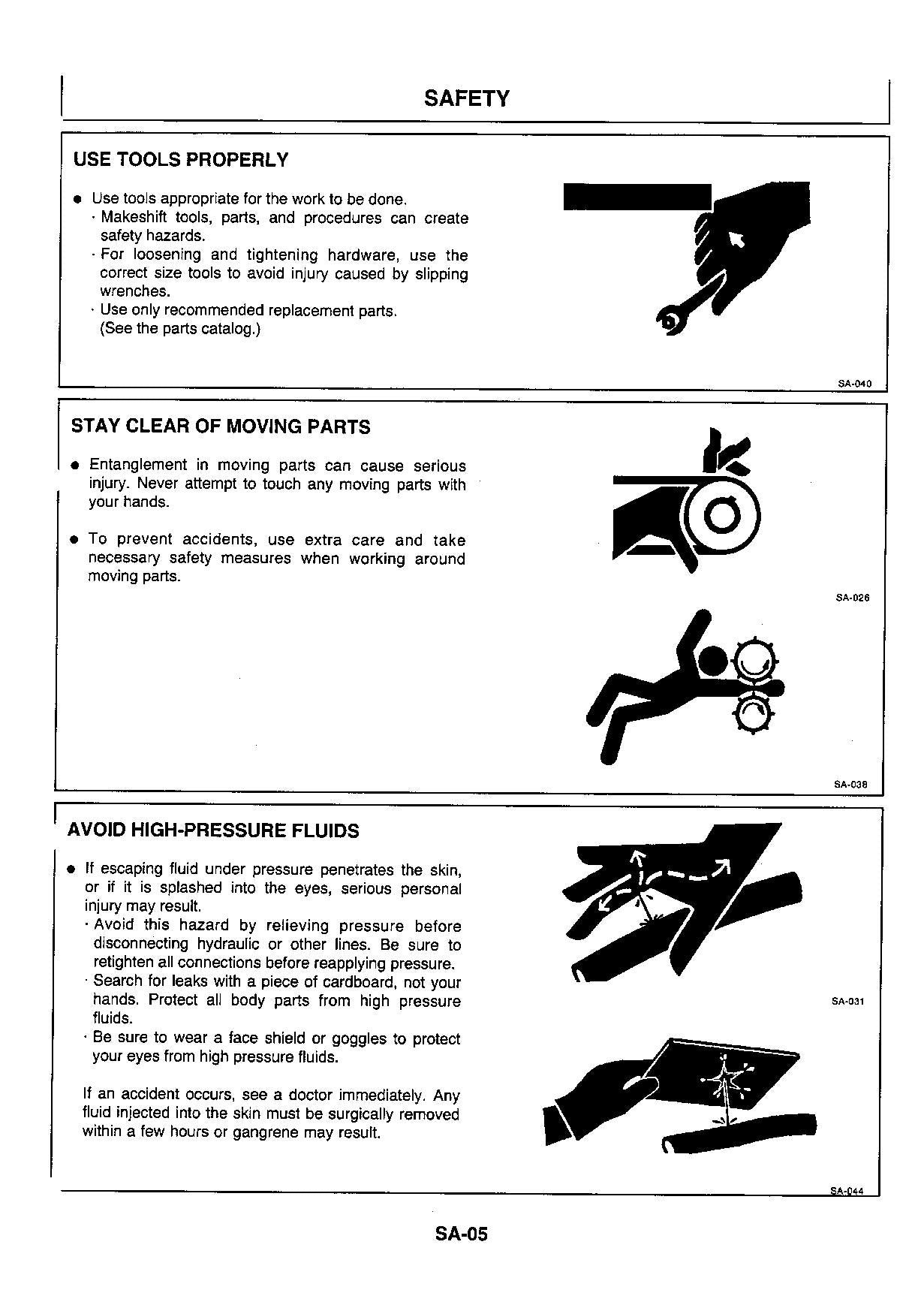 Hitachi EX20UR-2 EX30UR-2 EX40UR-2 Excavator full Service manual without schemes