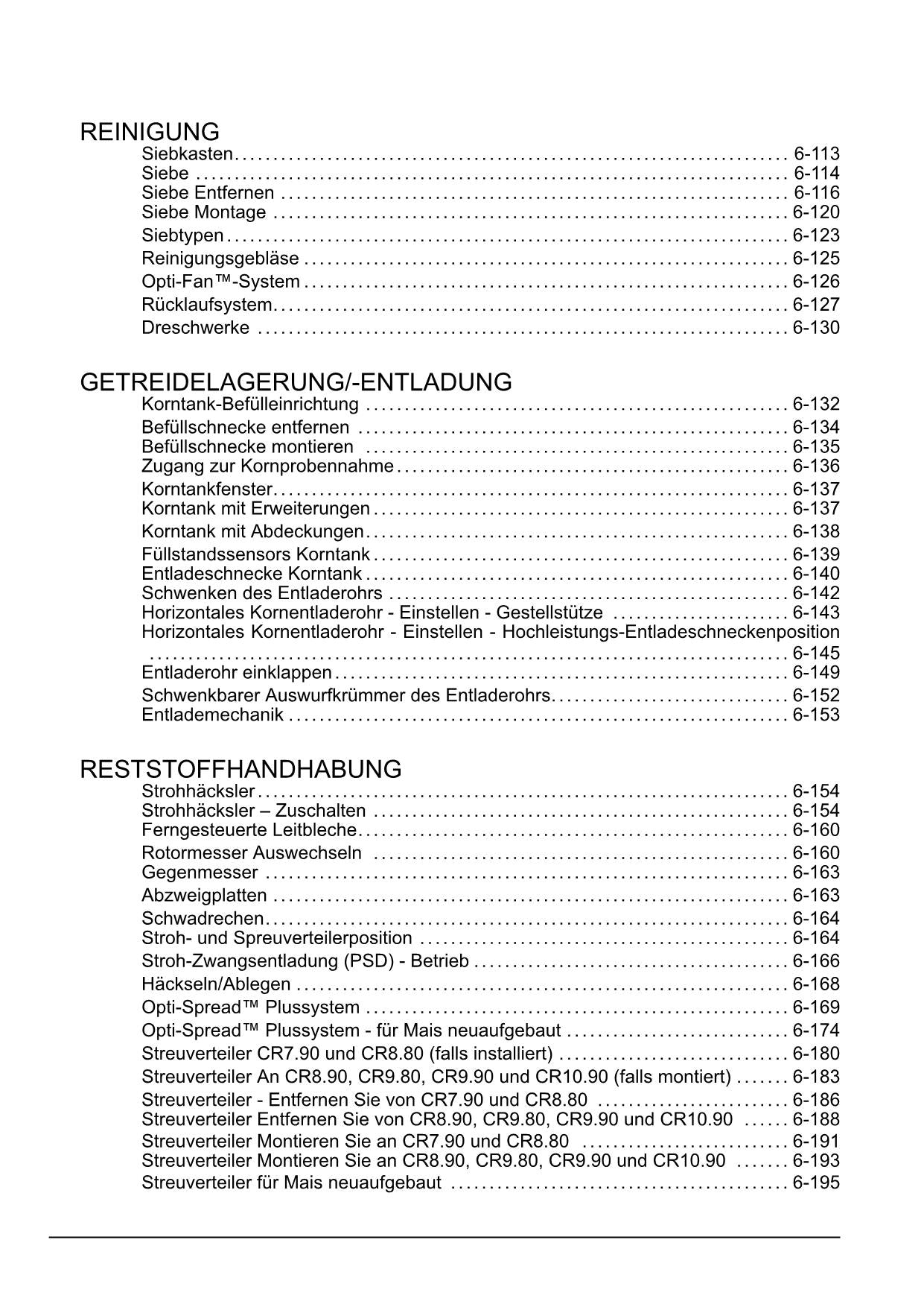 New Holland CR10 90 CR7 90 CR8 80 REVELATION Manuel d'instructions