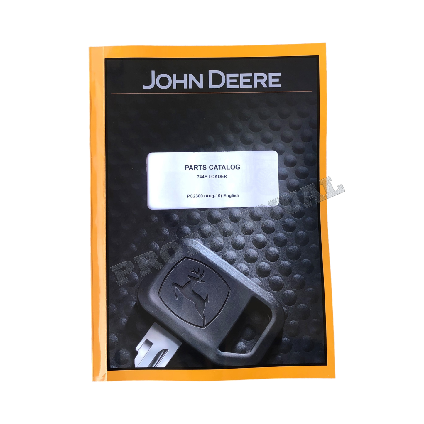 JOHN DEERE 744E LOADER PARTS CATALOG MANUAL