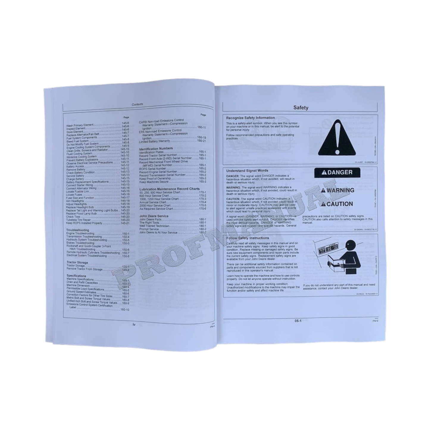 JOHN DEERE 5045E 5055E 5065E 5075E TRAKTOR-BETRIEBSHANDBUCH AUSTRALIEN