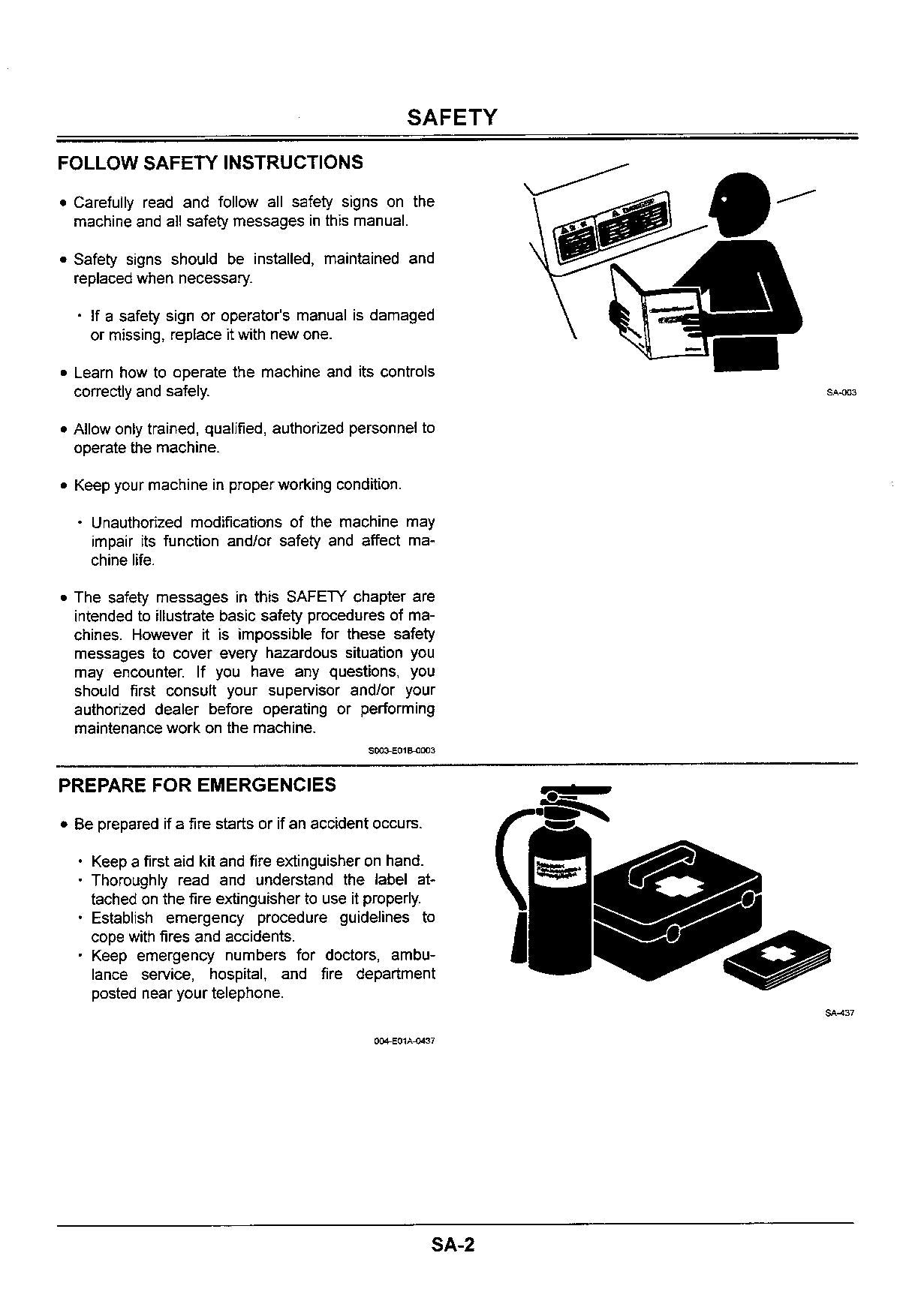 Hitachi EX18-2 EX22-2 Excavator Operational Test Troublesh Scheme Service Manual