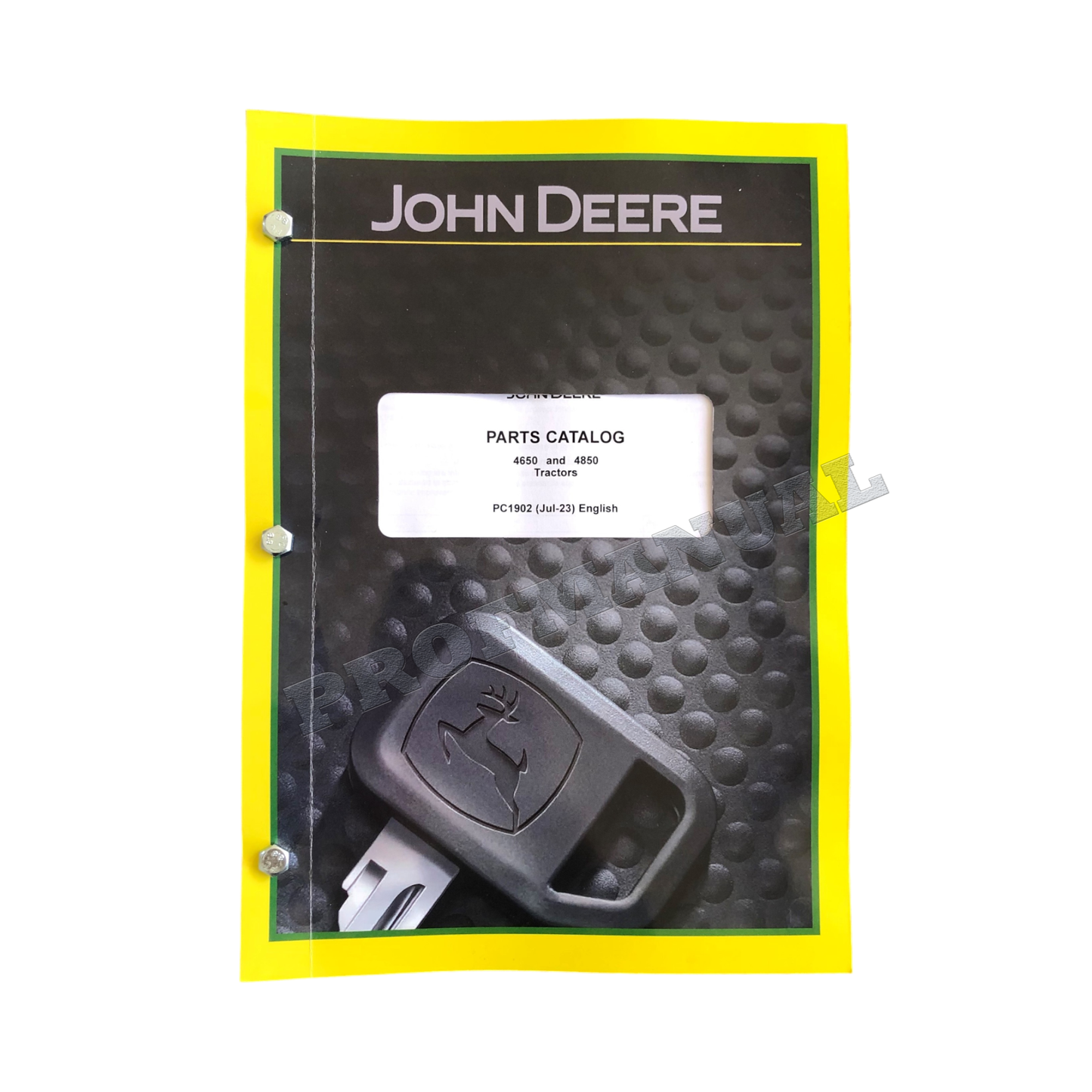 JOHN DEERE 4650  4850 TRACTOR PARTS CATALOG MANUAL