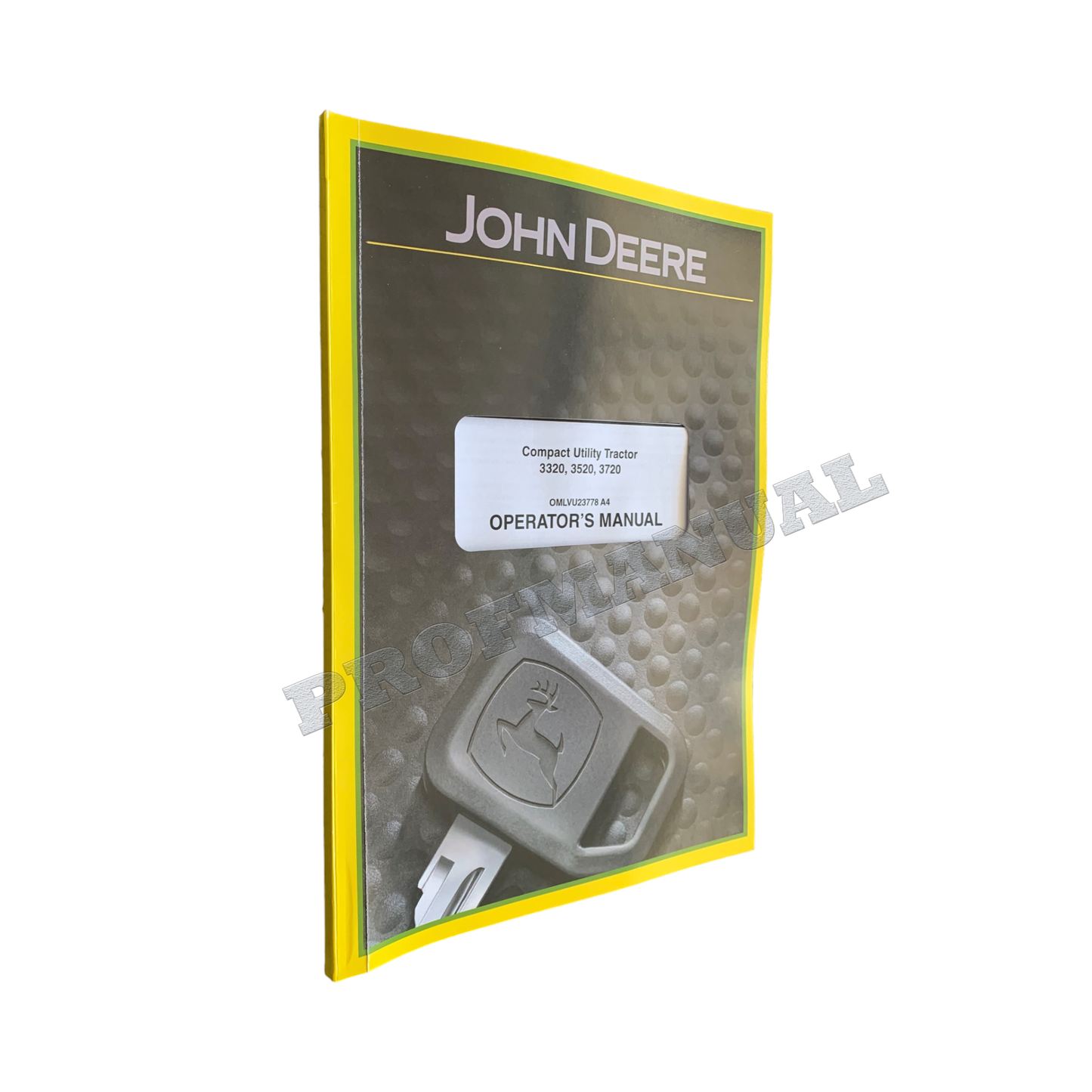 MANUEL D'UTILISATION DU TRACTEUR JOHN DEERE 3320 3520 3720 + !BONUS! OMLVU23778