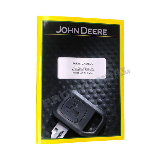 JOHN DEERE 7200 7300 7240 7340 1780 PLANTER PARTS CATALOG MANUAL