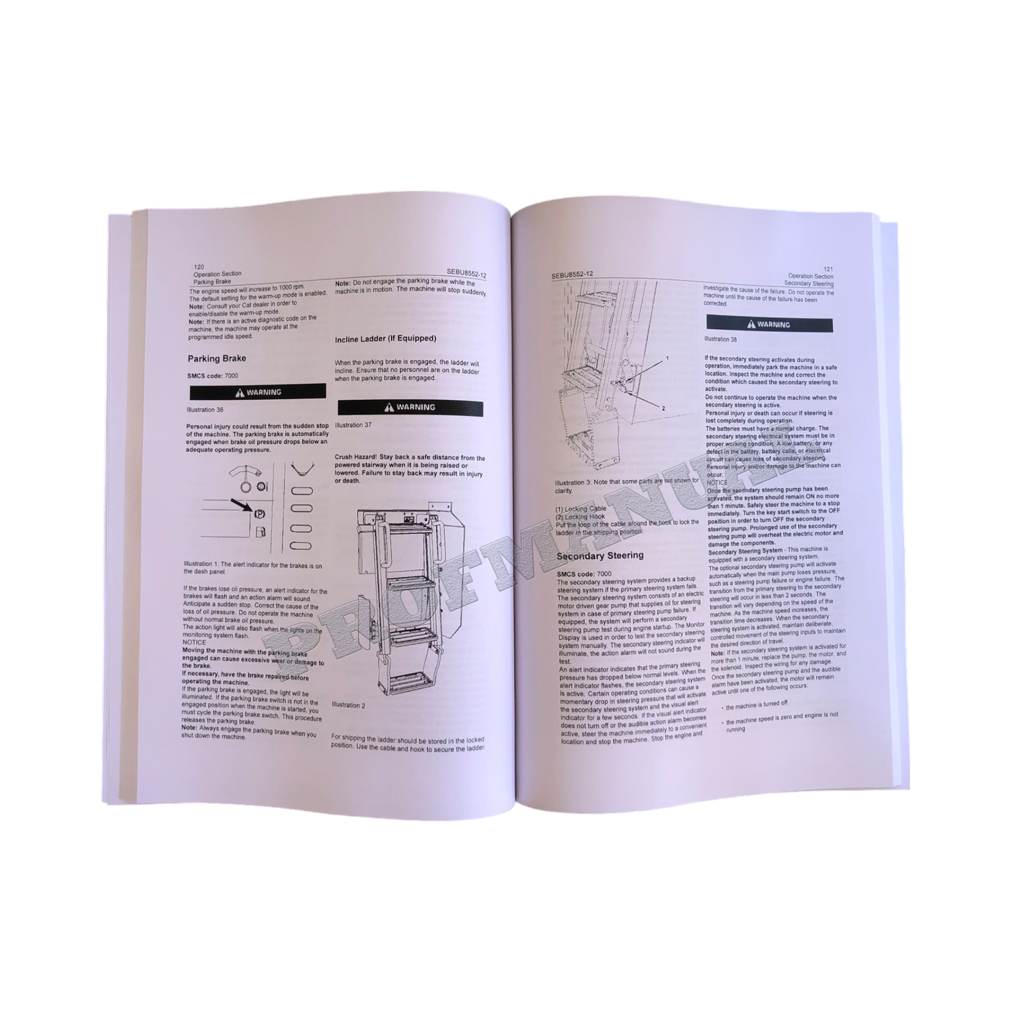 Caterpillar 950K 962K Wheel loader Operators Maintenance Manual