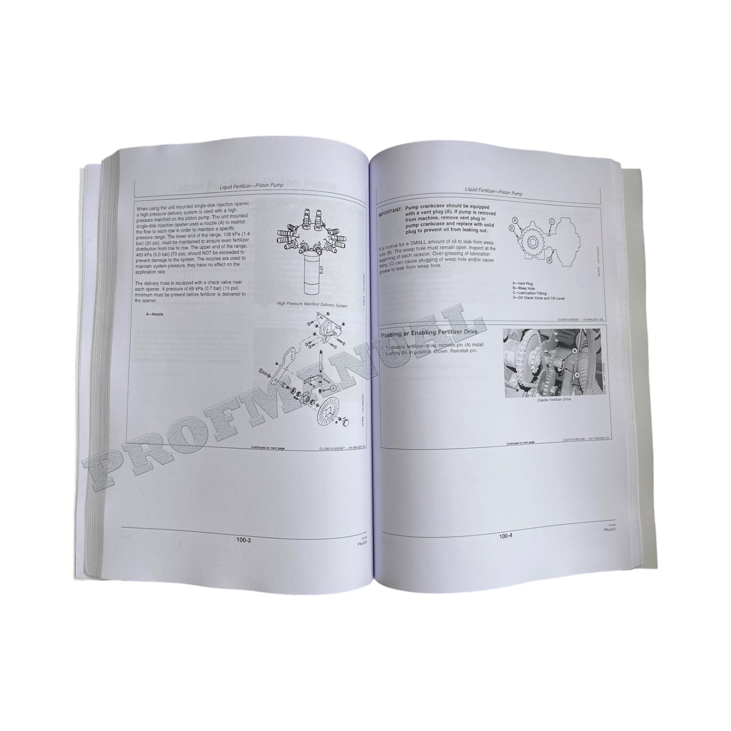 JOHN DEERE 1790 PLANTER OPERATORS MANUAL #1