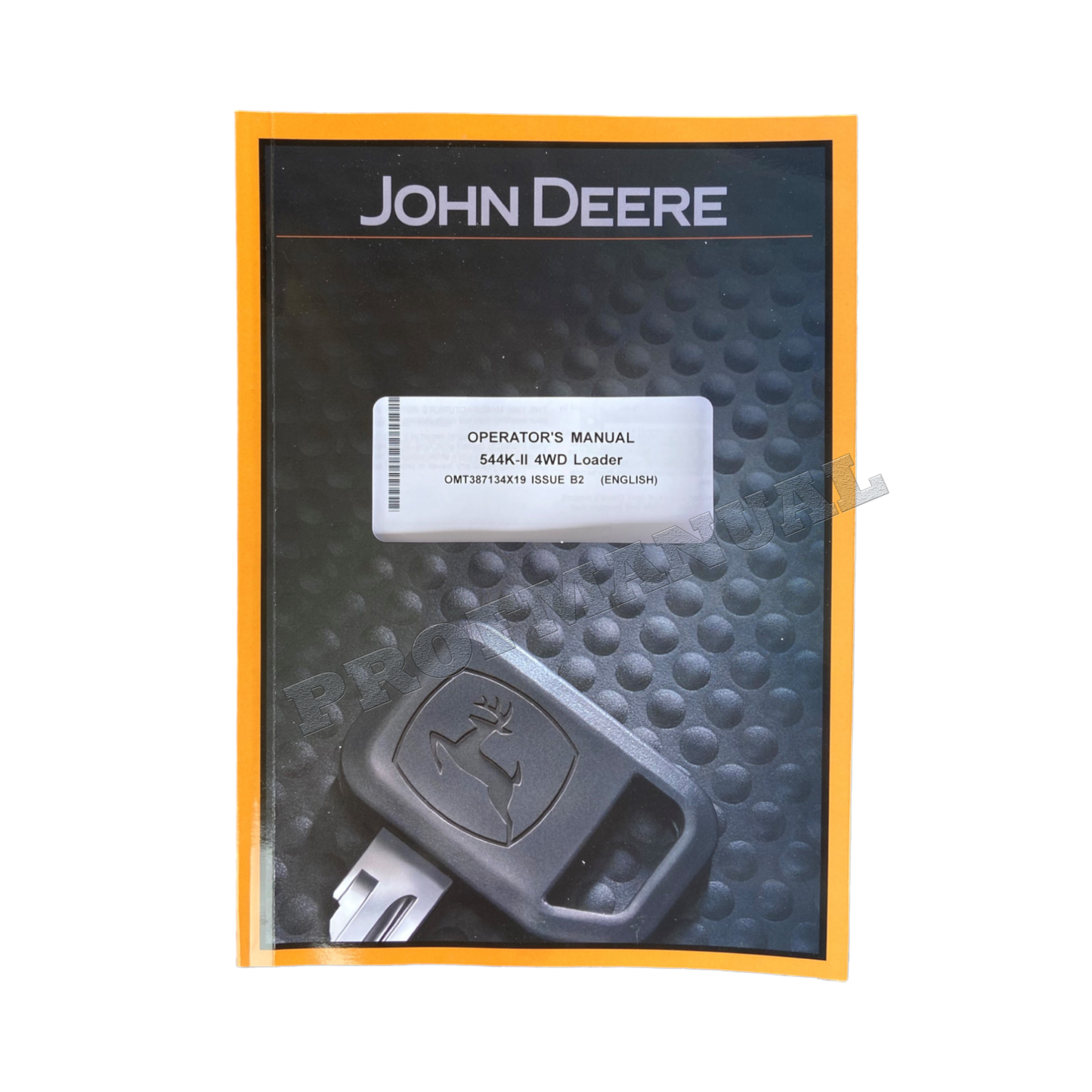 BEDIENUNGSANLEITUNG FÜR JOHN DEERE 544K SERIE II LADER !BONUS! 