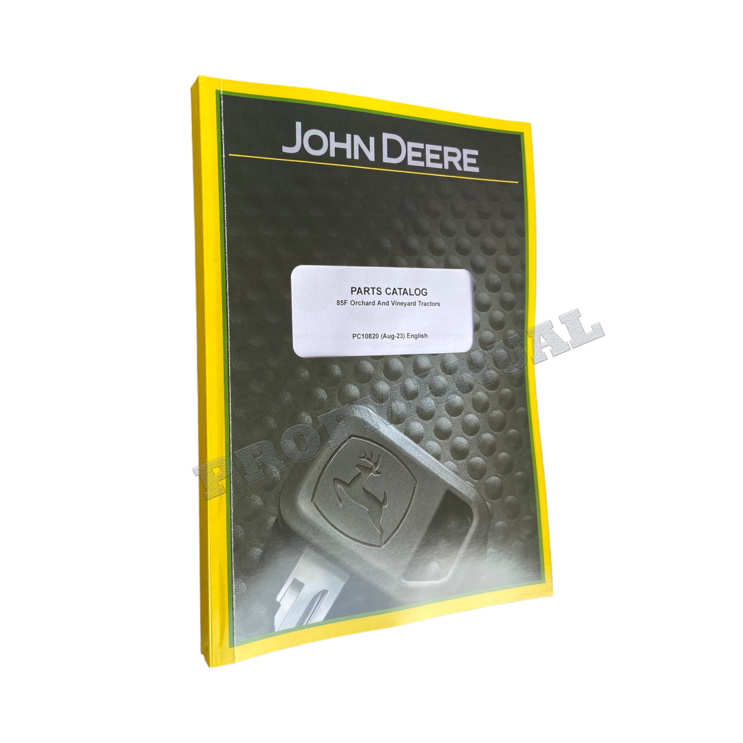 JOHN DEERE 85F TRACTOR PARTS CATALOG MANUAL