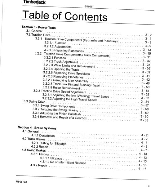 JOHN DEERE 608 TRACKED FELLER BUNCHER SERVICE-REPARATURHANDBUCH