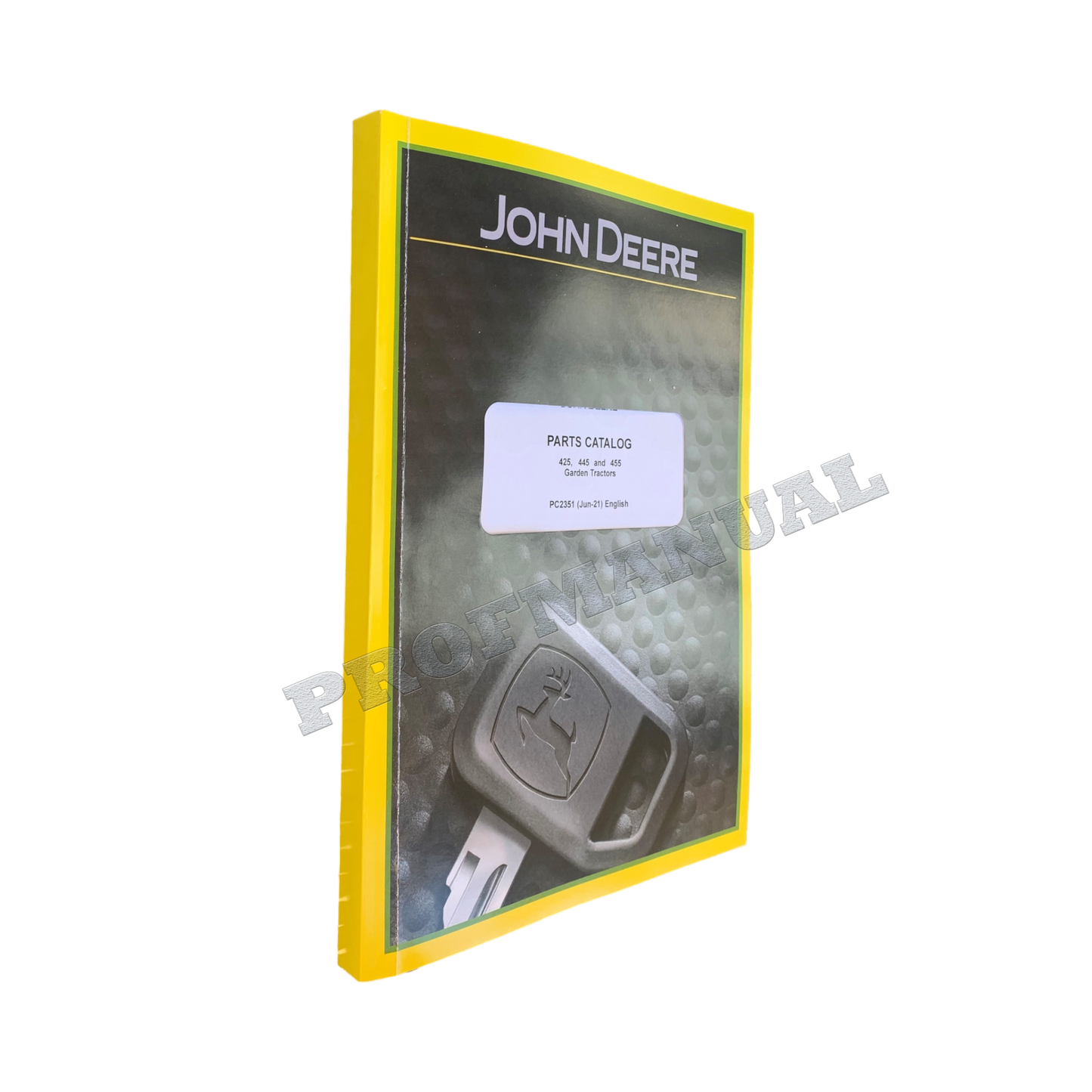 JOHN DEERE 425 445 455 TRAKTOR TEILEKATALOGHANDBUCH 