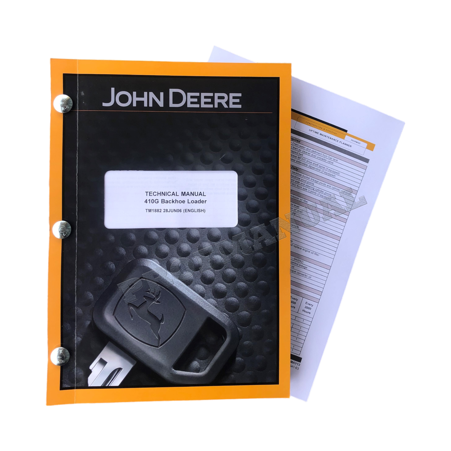 JONH DEERE 410G BAGGERLADER – REPARATUR-SERVICEHANDBUCH + !BONUS!