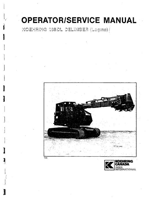 JOHN DEERE 266 DL DELIMBER SERVICE REPAIR MANUAL