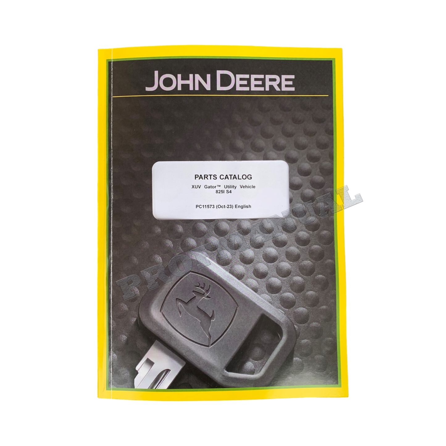 JOHN DEERE XUV 825I S4 GATOR UTILITY VEHICLE PARTS CATALOG MANUAL