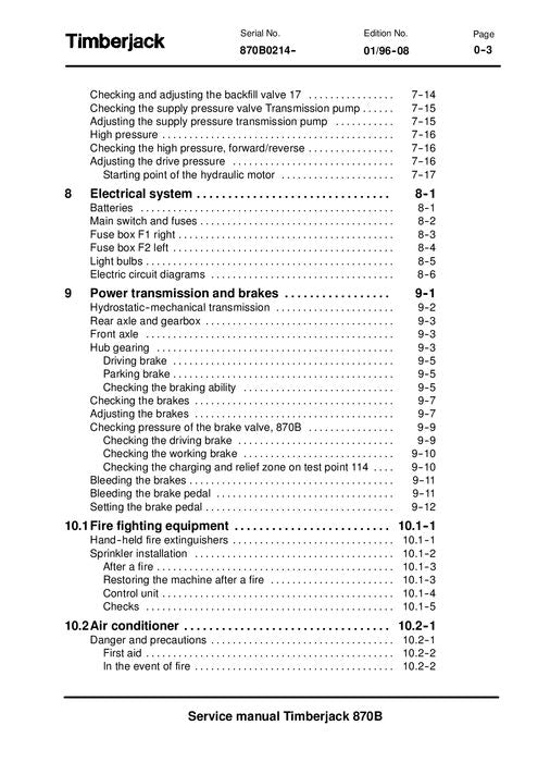 JOHN DEERE 870B RAD-ERNTEMASCHINE SERVICE-REPARATURHANDBUCH