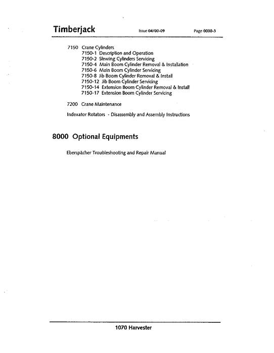 JOHN DEERE 1070 WHEELED HARVESTER SERVICE REPAIR MANUAL