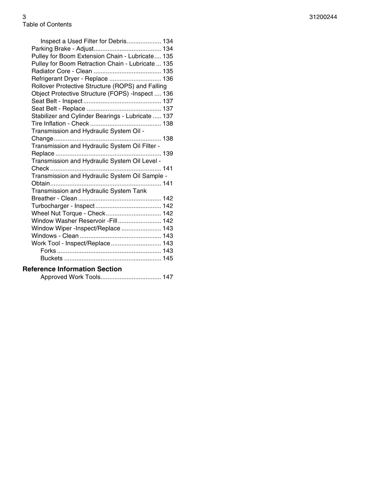 Caterpillar TH560B Teleskoplader Betriebs- und Wartungshandbuch TBP00100 und höher 