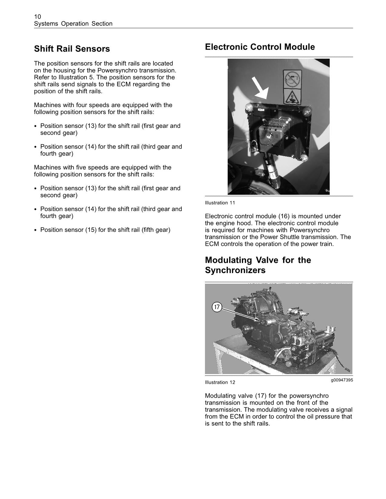 Caterpillar TH407 TH414 TH514 Teleskoplader Testen Einstellen Betriebshandbuch