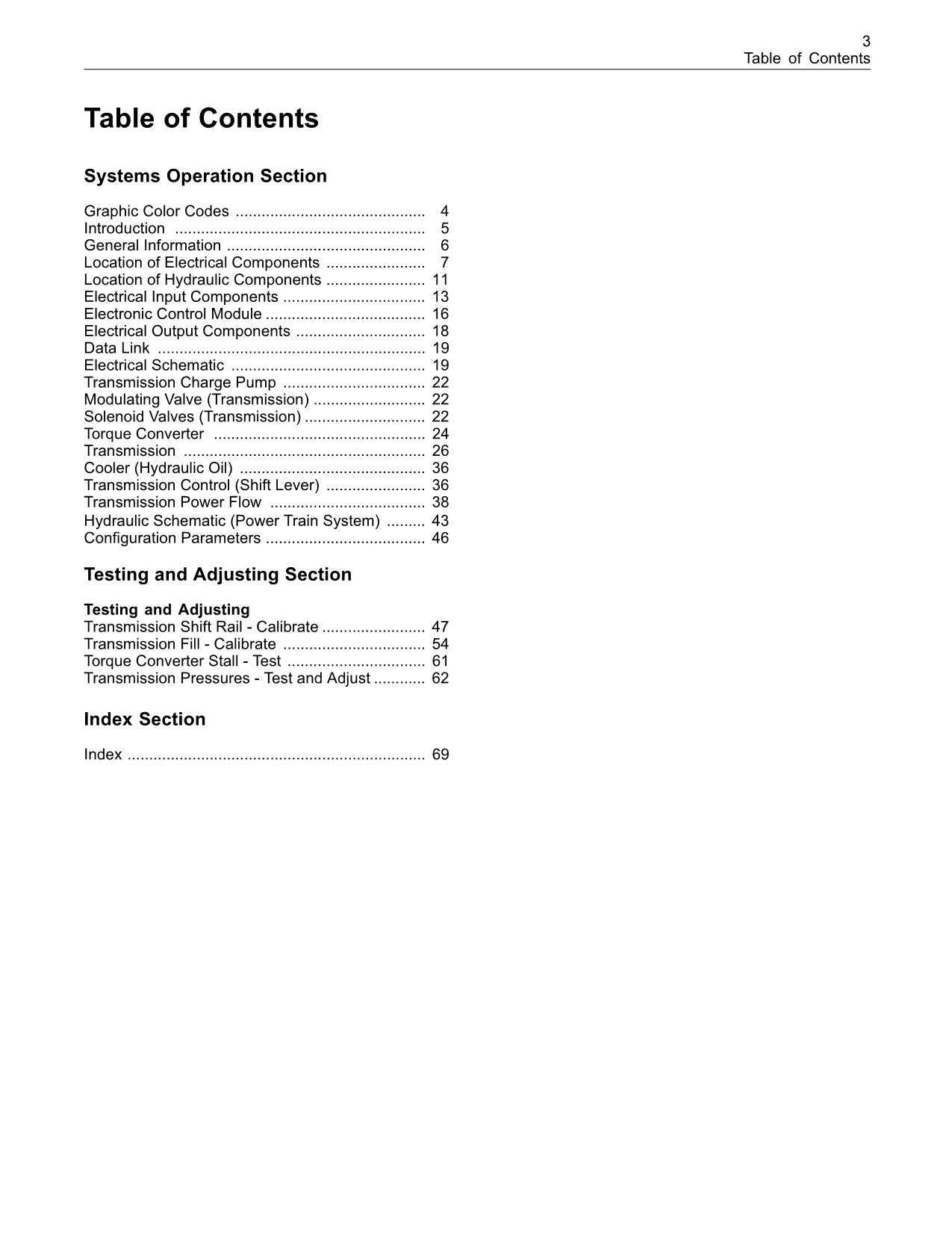 Caterpillar TH407 TH414 TH514 Telehandler Testing Adjusting Operation Manual