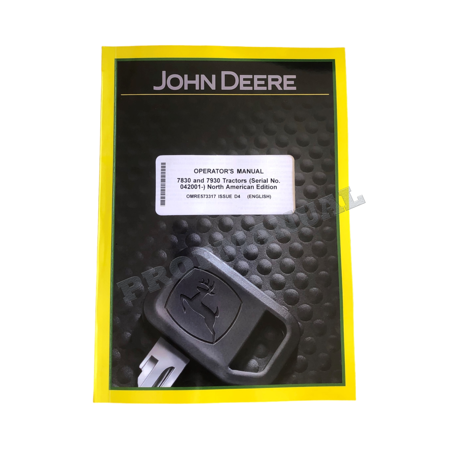 JOHN DEERE 7830 7930 TRAKTOR-BETRIEBSHANDBUCH 042001-044000 + !BONUS!