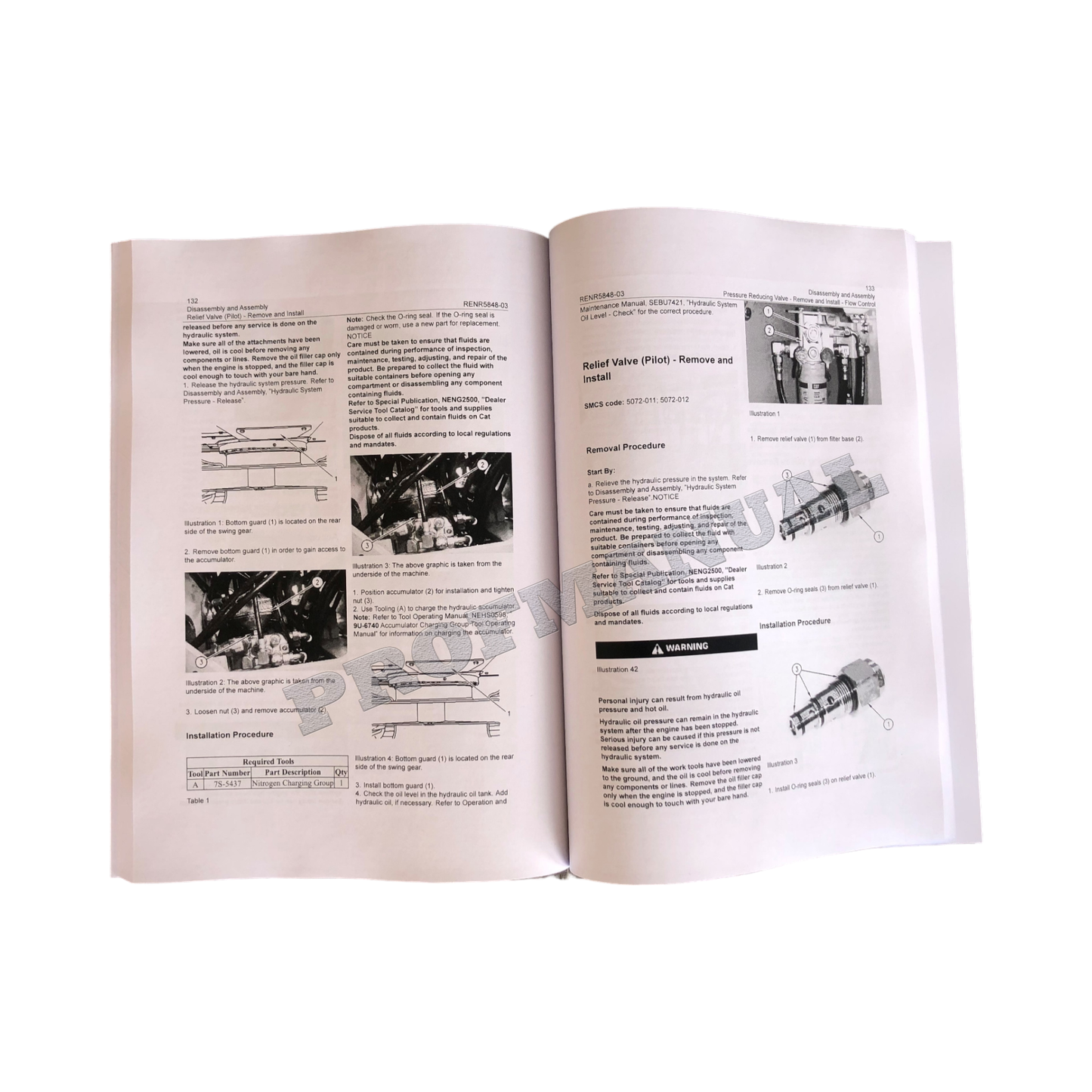 Caterpillar 308C Excavator Service Manual Disassem Assem