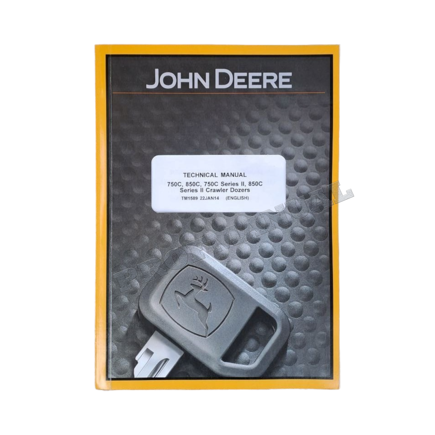 JOHN DEERE 750C 850C 750C SERII 850C SER II CRAWLER DOZER REPAIR MANUAL