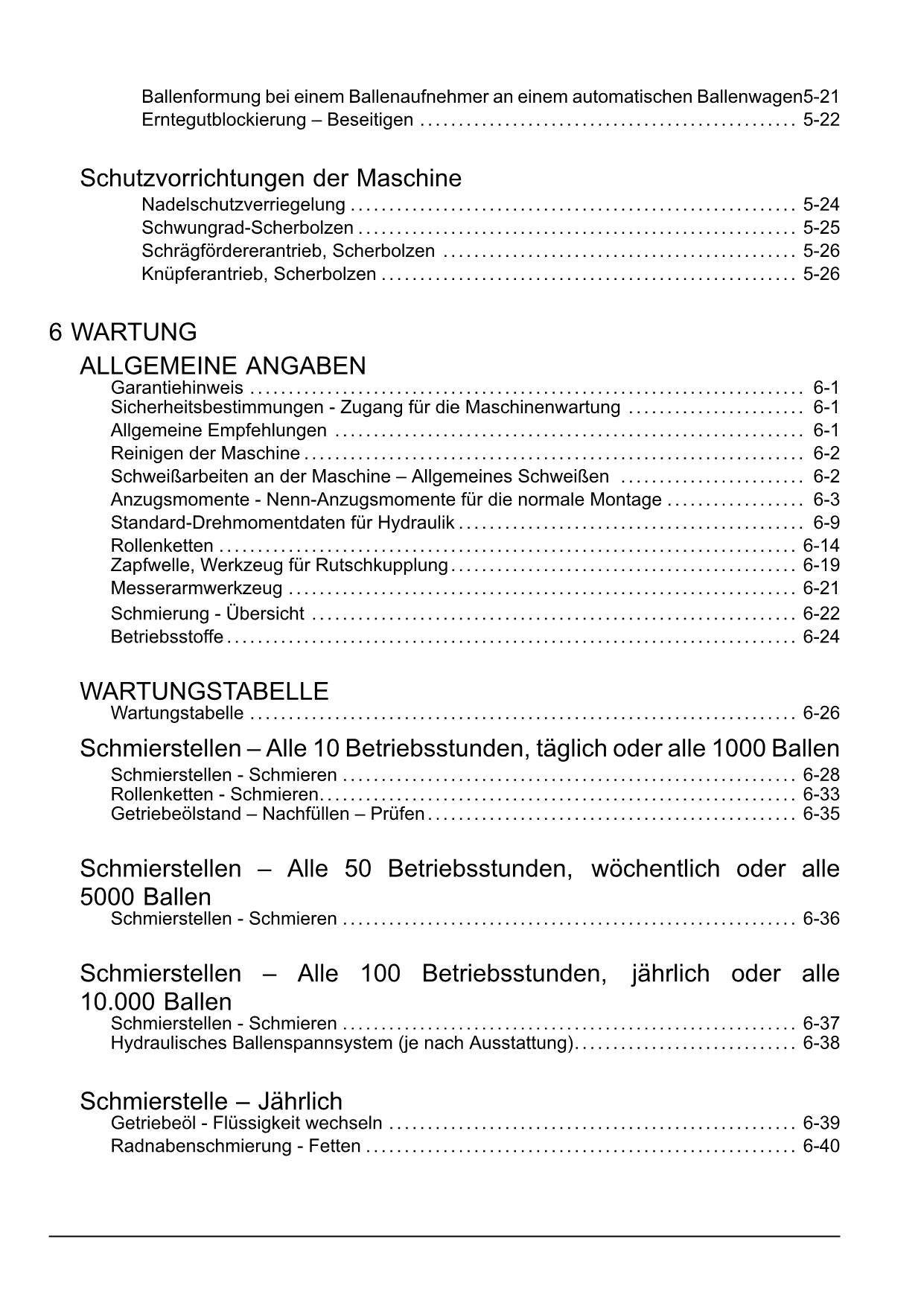 New Holland BC5060 BC5070 Quaderballenpresse Manuel d'instructions