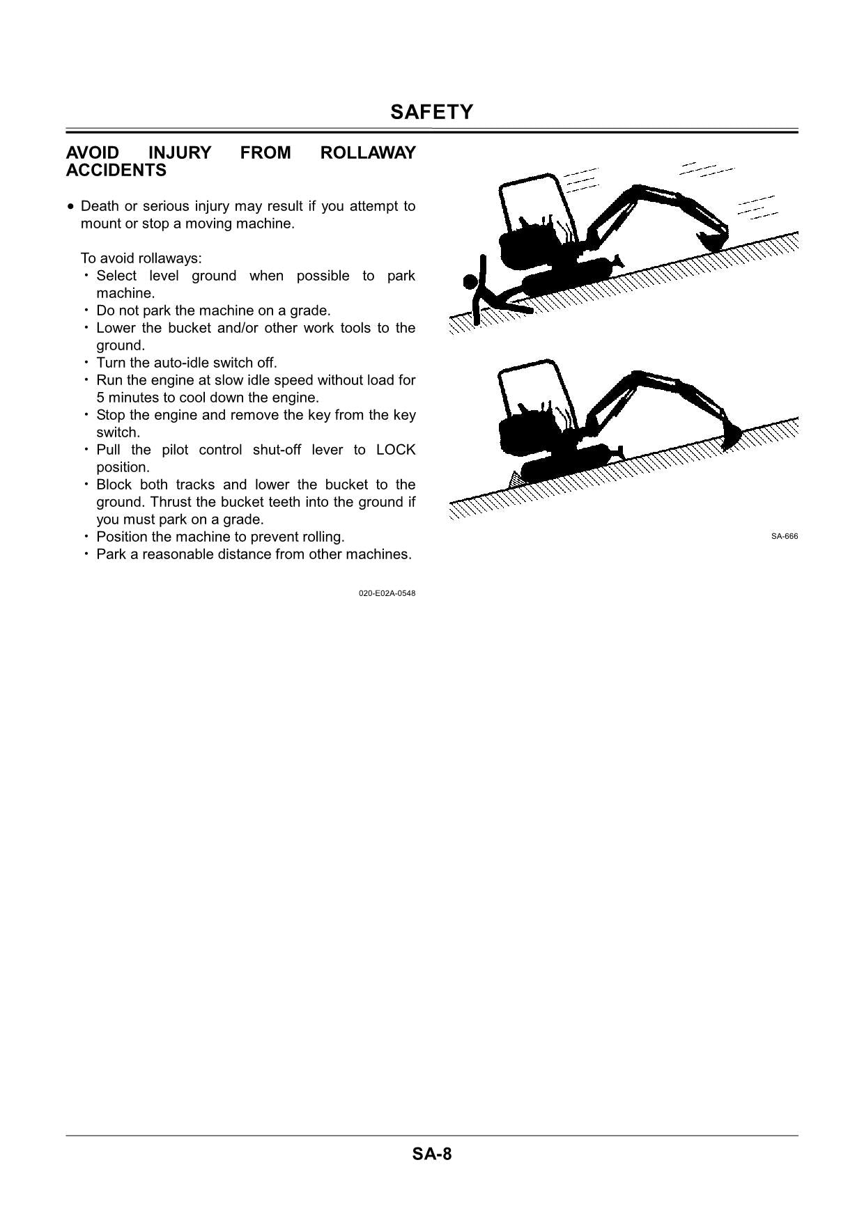 Hitachi EX50U Excavator Workshop Repair Service manual