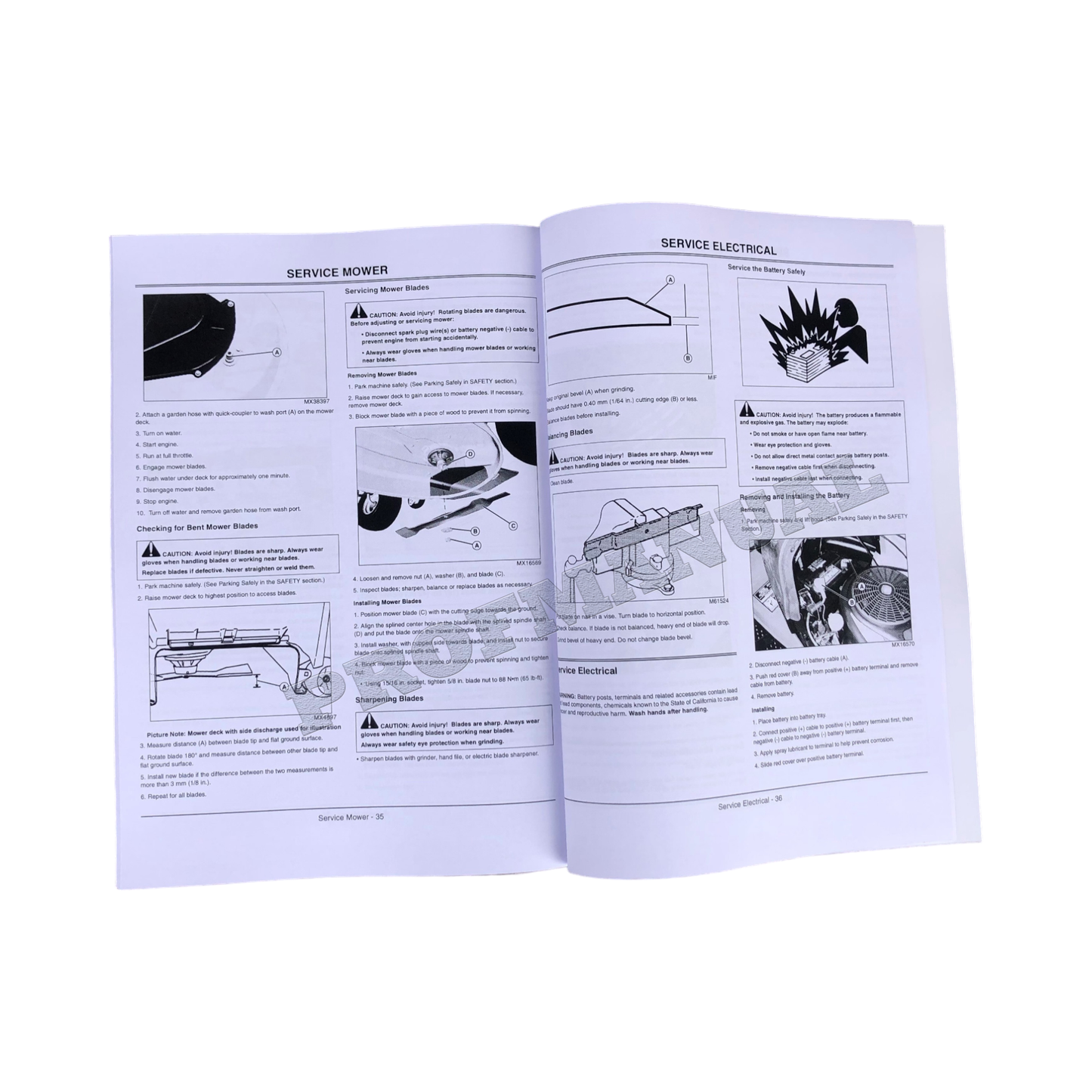 JOHN DEERE LA105 LA115 LA125 LA135 LA145 LA165 LA175 TRAKTOR-BETRIEBSHANDBUCH