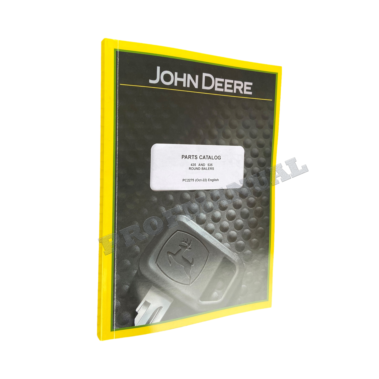 JOHN DEERE 435 535 ROUND BALER PARTS CATALOG MANUAL