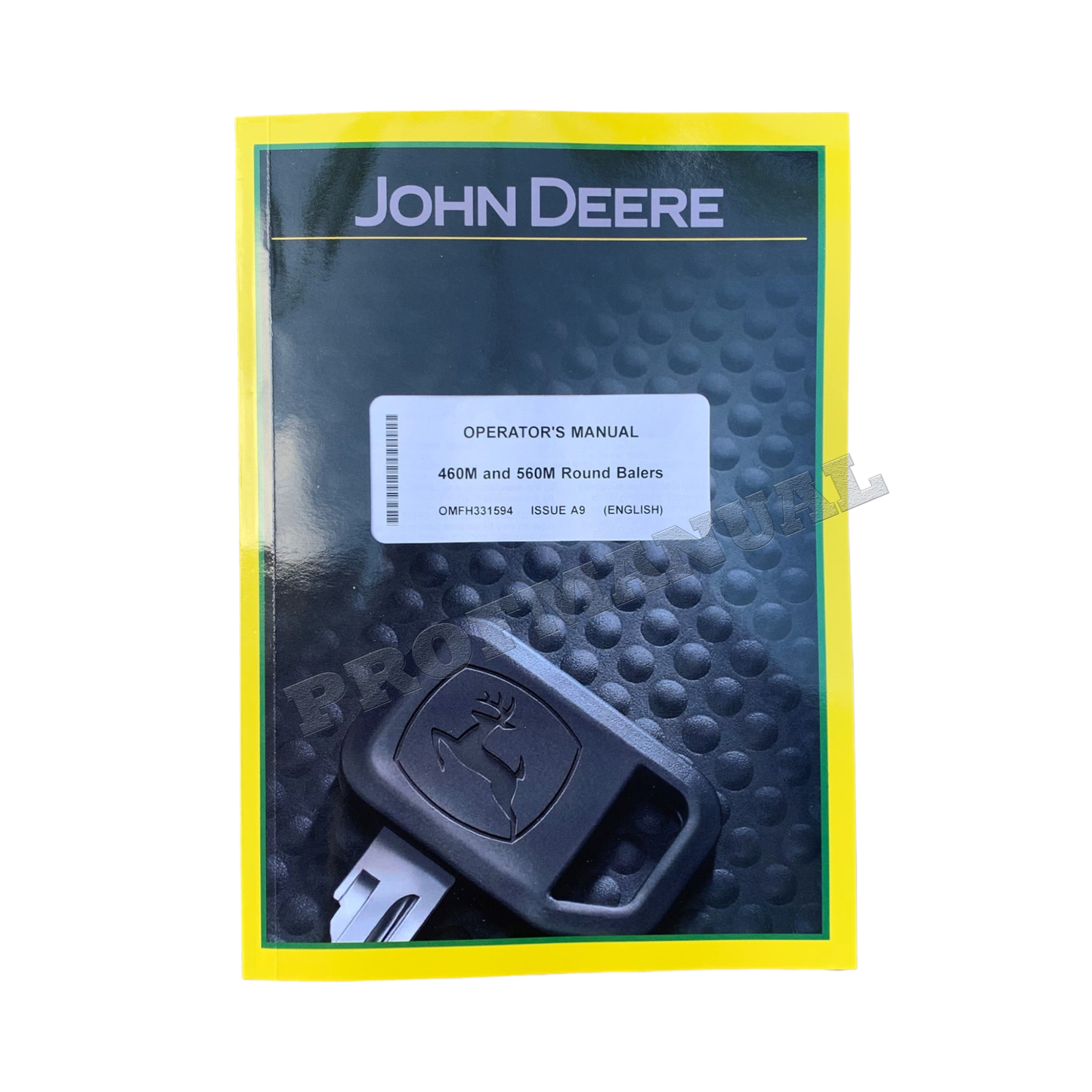 JOHN DEERE 460M  560M BALER OPERATORS MANUAL ser 1-459999