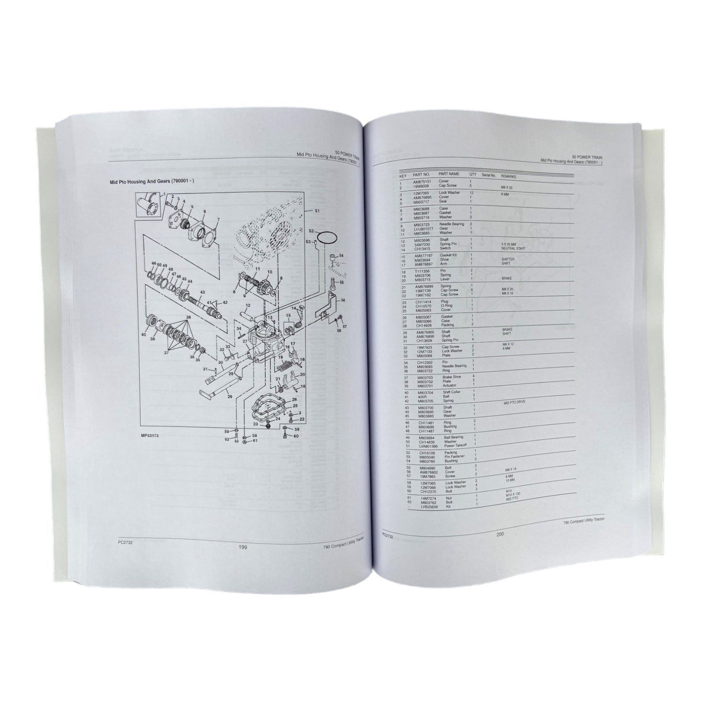 CATALOGUE DE PIÈCES DÉTACHÉES DU TRACTEUR JOHN DEERE 790 + !BONUS!