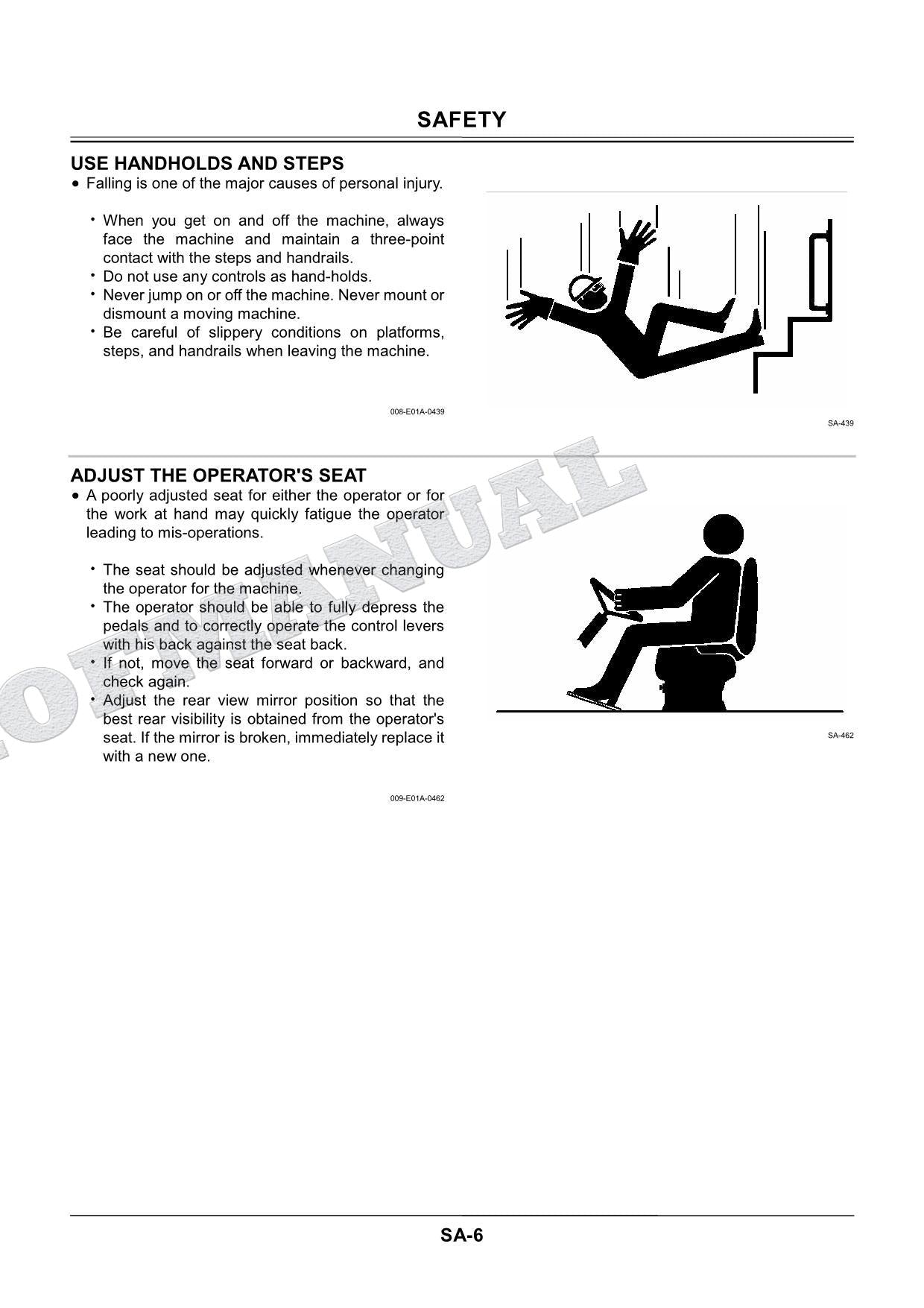 HITACHI ZX240LC-3 Excavator Super Long Front H18 Service Manual