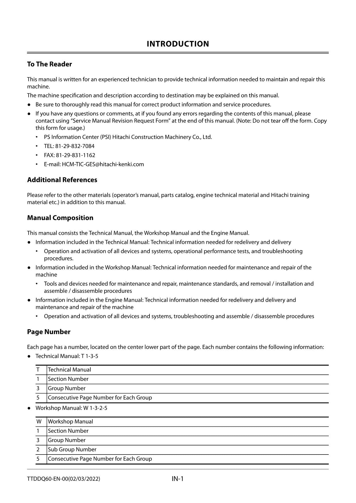 Hitachi ZX350LC-6 Excavator Troubleshooting Service Manual with Schemes