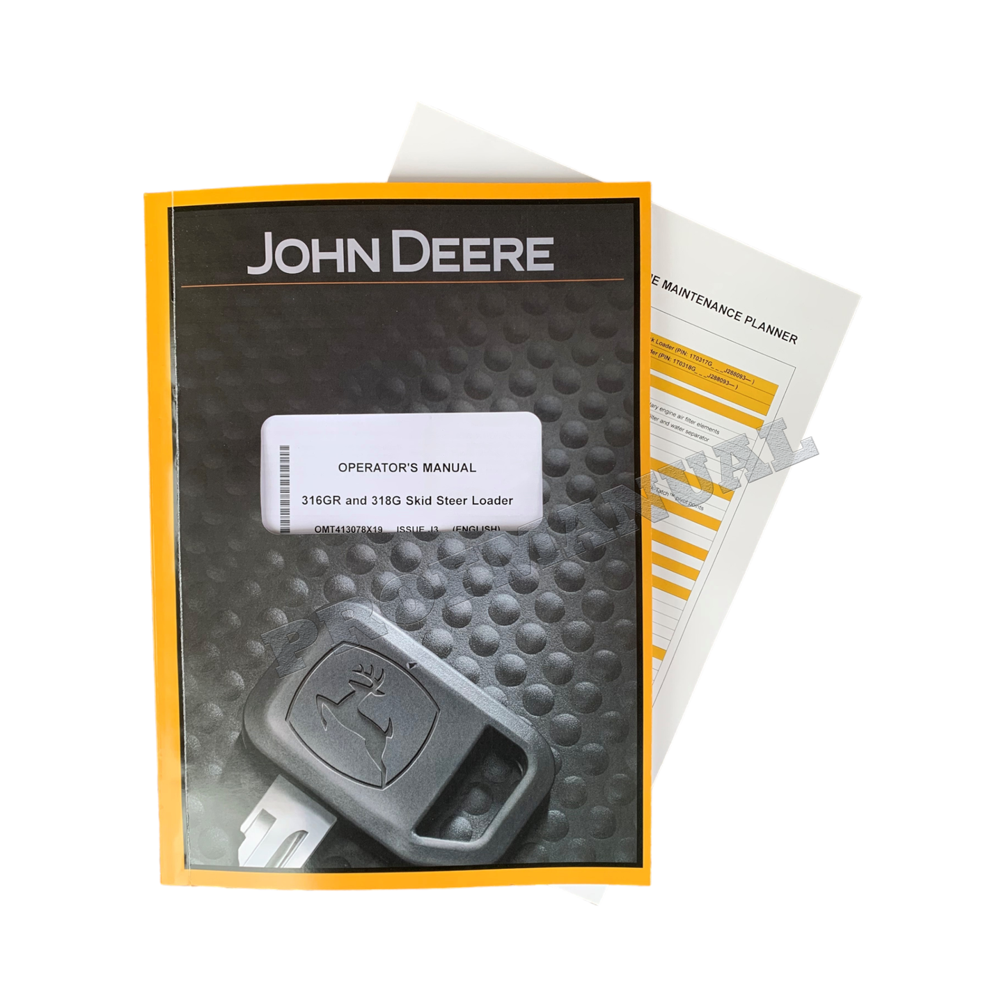 MANUEL D'UTILISATION DE LA CHARGEUSE COMPACTE JOHN DEERE 316GR 318G + !BONUS!