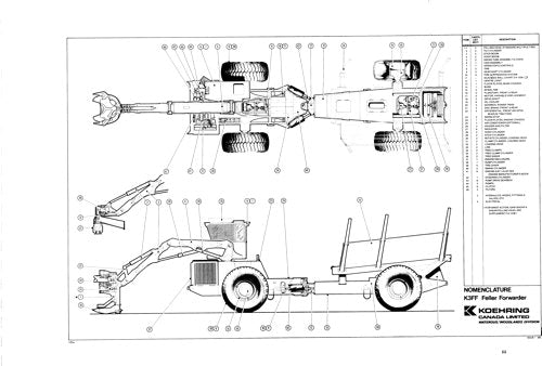 JOHN DEERE K3FF FORWARDER BEDIENER SERVICE-REPARATURHANDBUCH