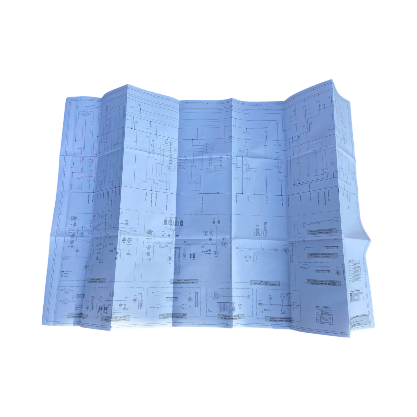 Caterpillar 236D3 242D3 246D3 262D3 Loader Elect Schematic Service Manual S381UP