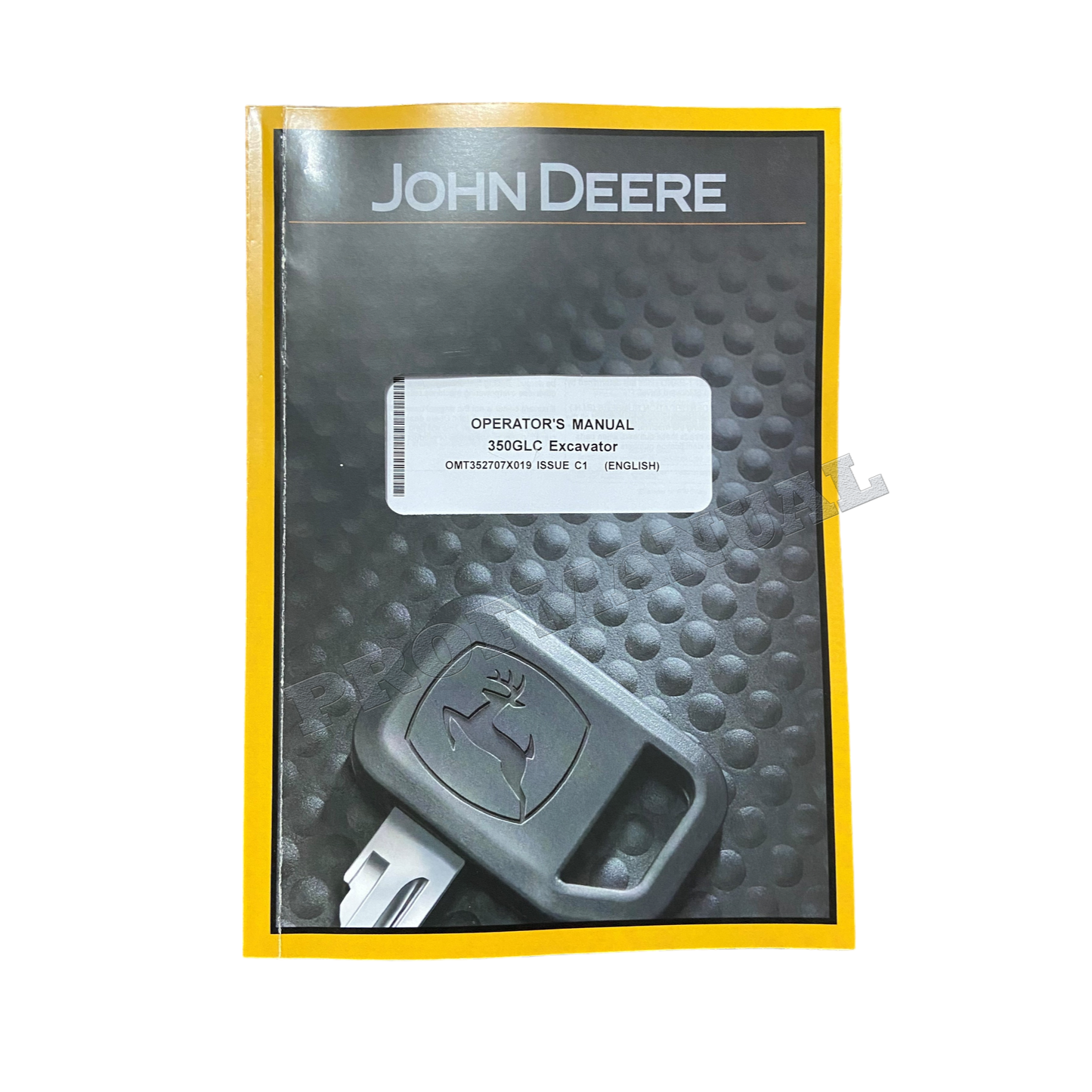 JOHN DEERE 350GLC EXCAVATOR OPERATORS MANUAL + !BONUS!