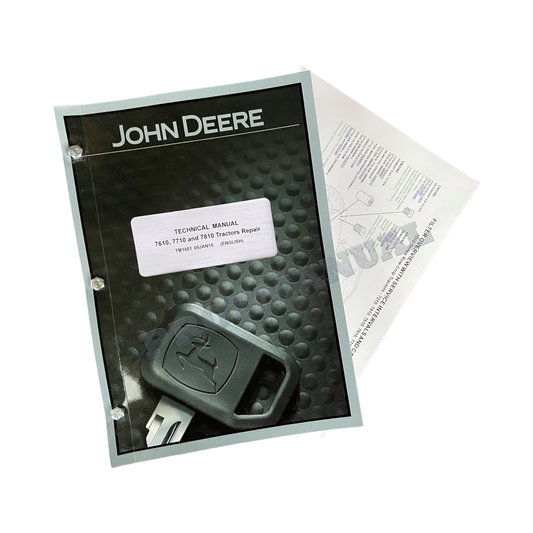 JOHN DEERE 7610 7710 7810 TRACTOR SERVICE REPAIR MANUAL + !BONUS!