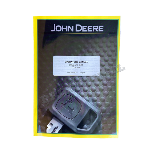 JOHN DEERE 3055 3255 TRAKTOR-BETRIEBSHANDBUCH