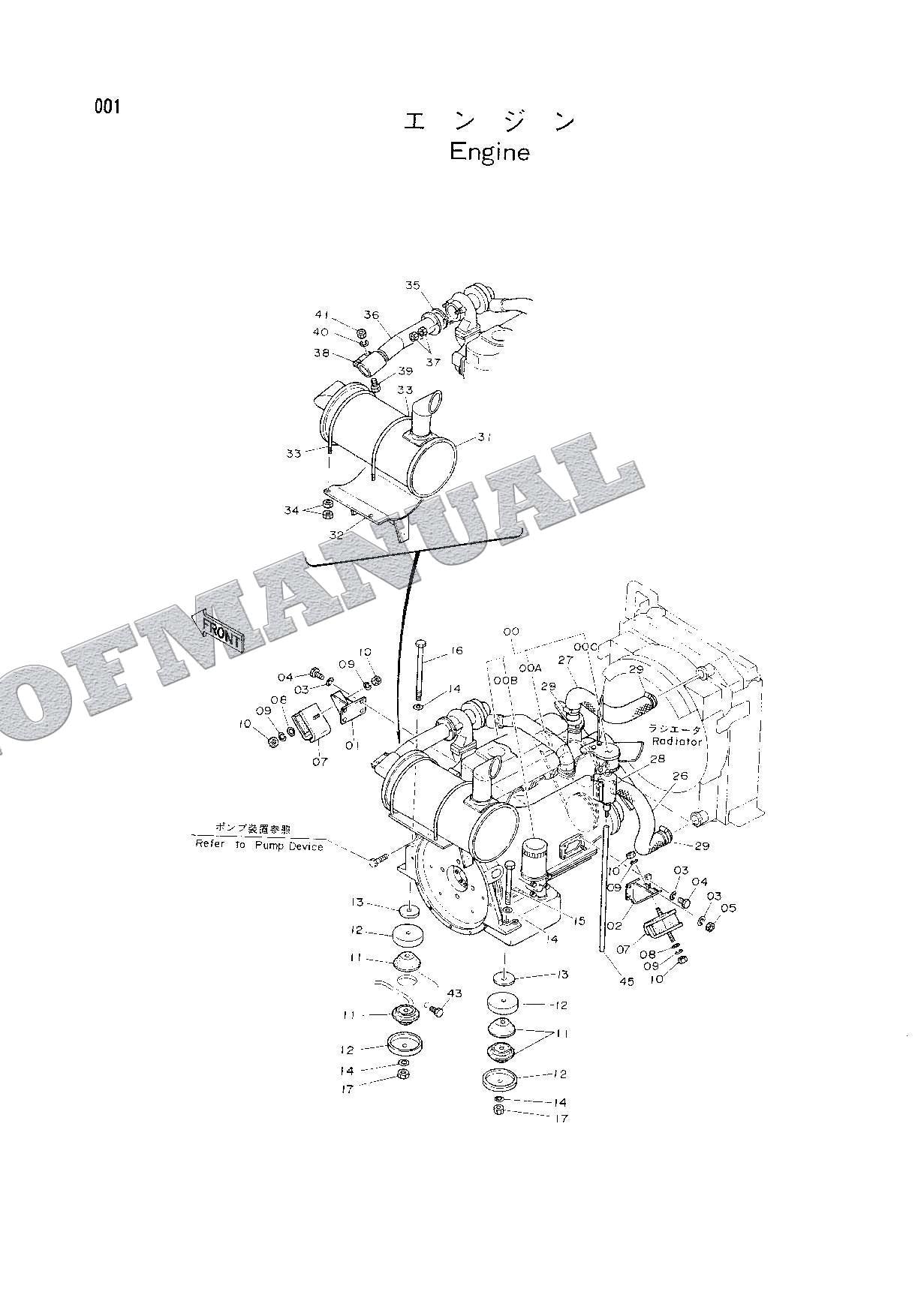 HITACHI EX150 Excavator Parts Catalog Manual EP133-CE1-1