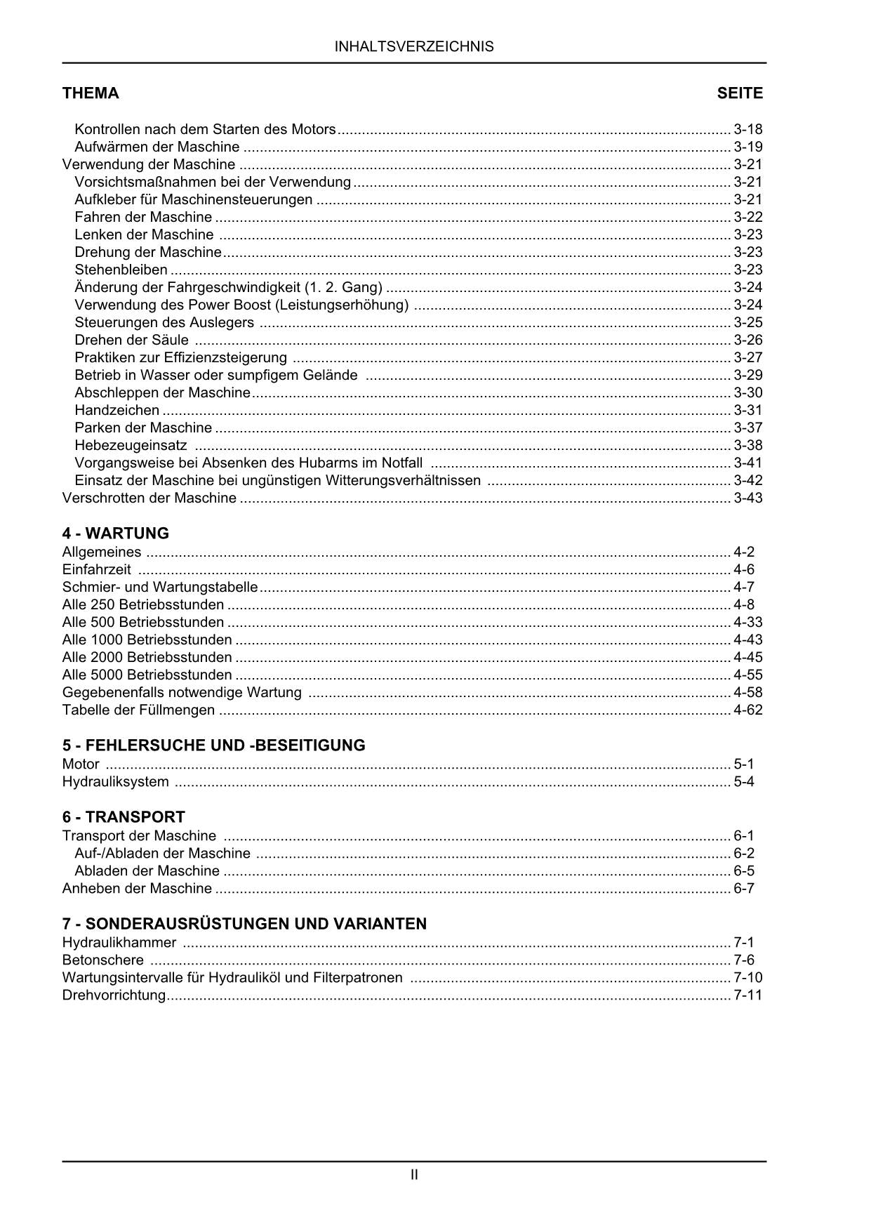 New Holland E385B Bagger Manuel d'instructions