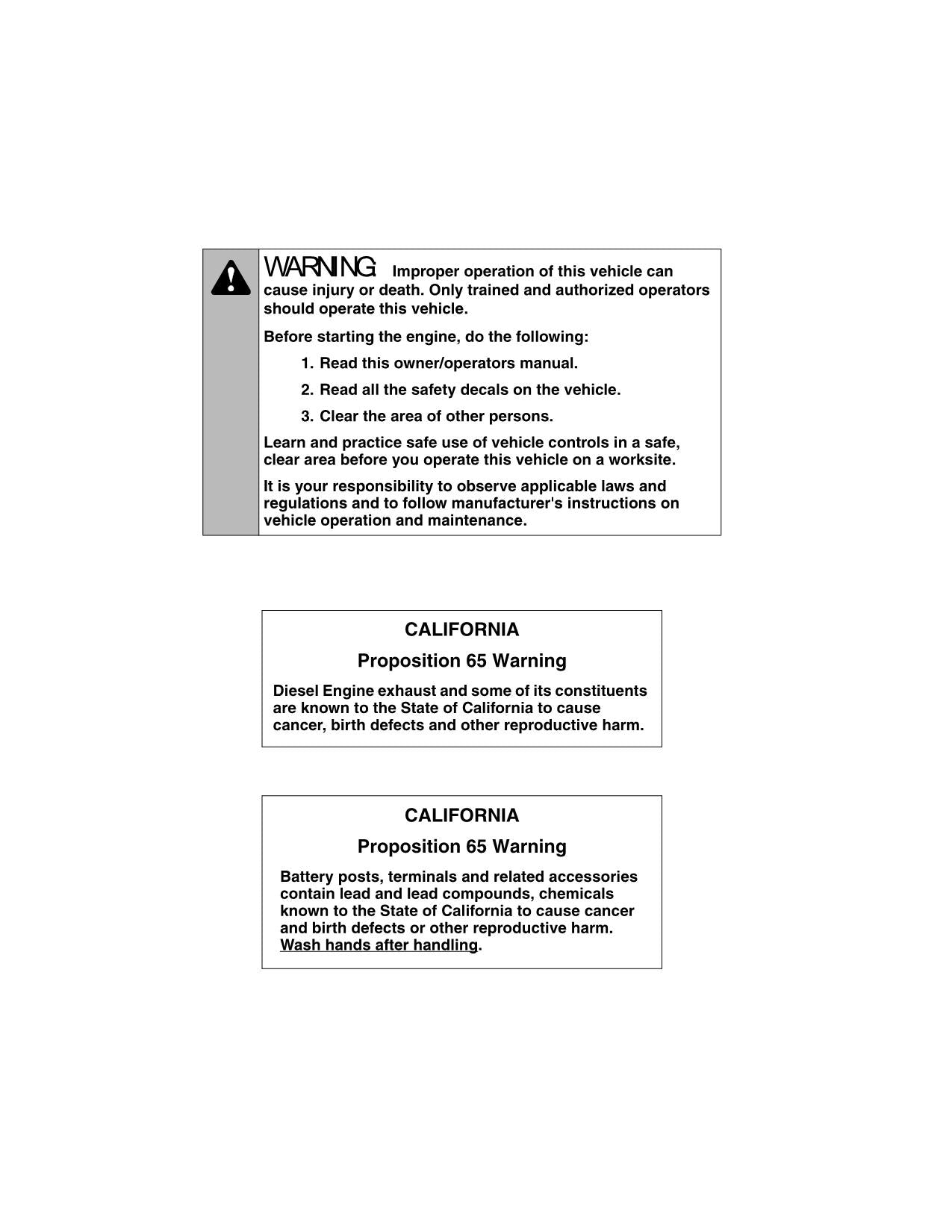 SKYTRAK MMV Telehandler Maintenance Operation Operators Manual 8990439