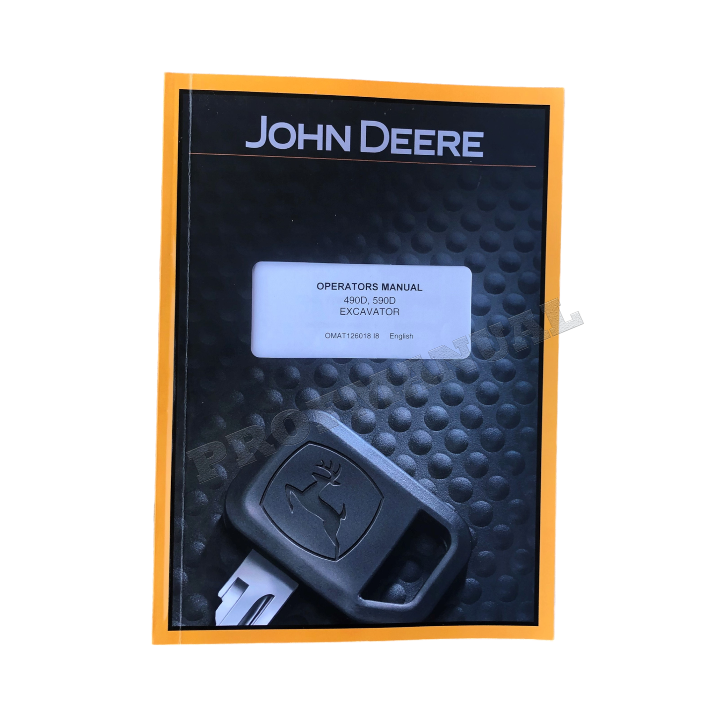 JOHN DEERE 490D 590D EXCAVATOR OPERATORS MANUAL