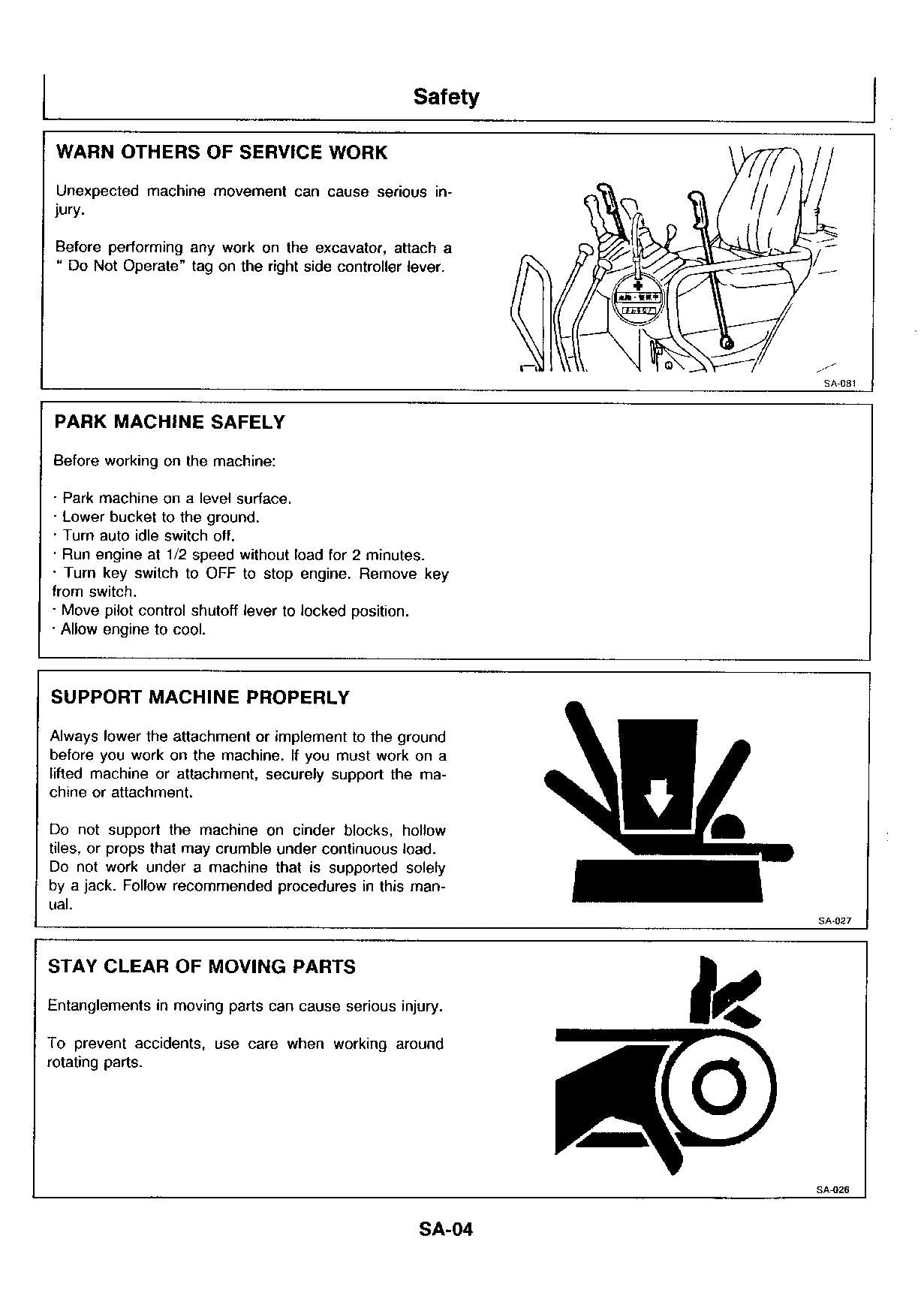 Hitachi EX30UR EX40UR Excavator Workshop Repair Service manual