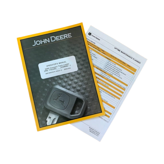 MANUEL D'UTILISATION DE LA CHARGEUSE COMPACTE JOHN DEERE 325G + !BONUS! OMT396975X19